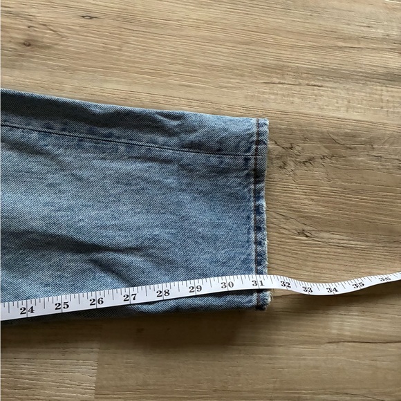 Denim Forum The BF High-Rise Loose 30L Light Blue Women's Jeans - Picture 8 of 11